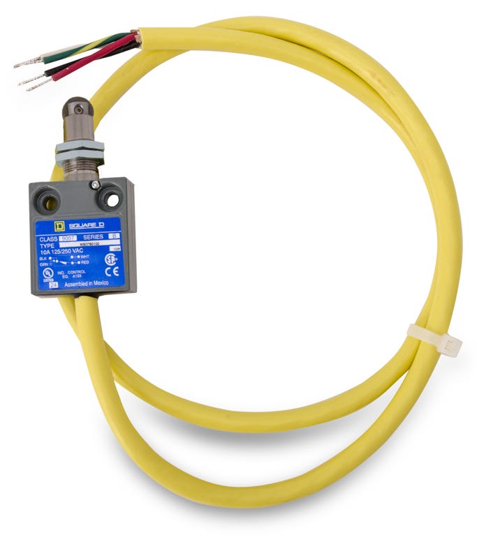 Square D 9007MS07S0100 Top Plunger Roller Limit Switch
