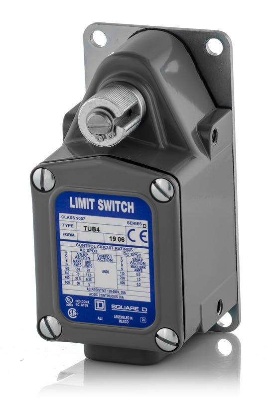 Square D 9007TUB4 Limit Switch