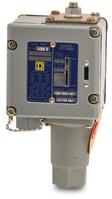 Schneider Electric 9012ADW3 Pressure Switch