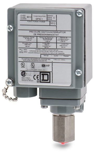 Schneider Electric 9012GFW1 Pressure Switch
