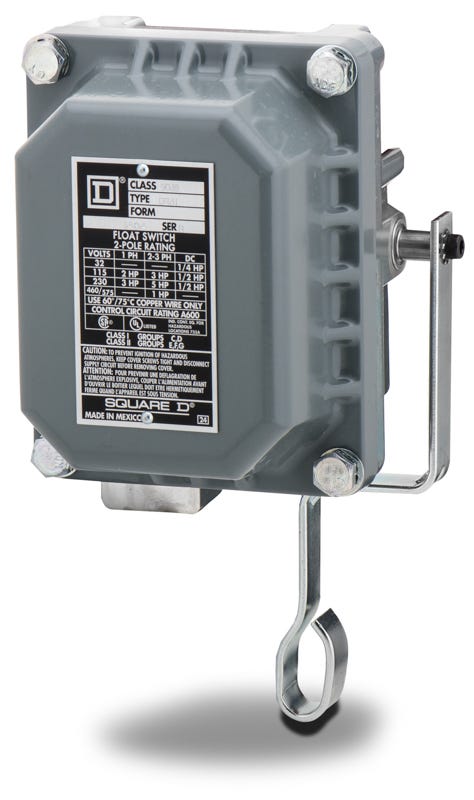 Square D 9036DR31 Float Switch