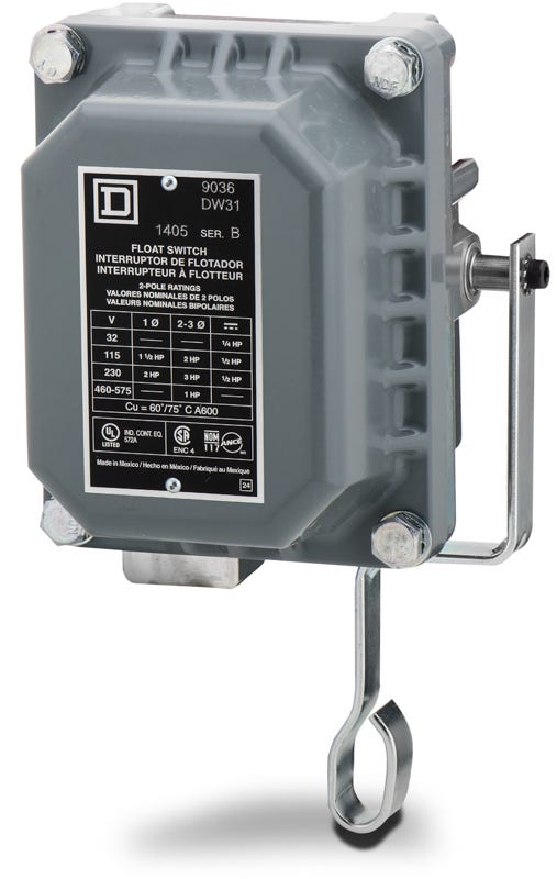 Square D 9036DW31 Float Switch