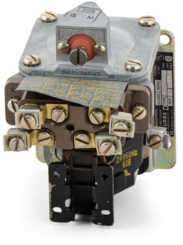 Square D 9050-AO10E Pneumatic Timer