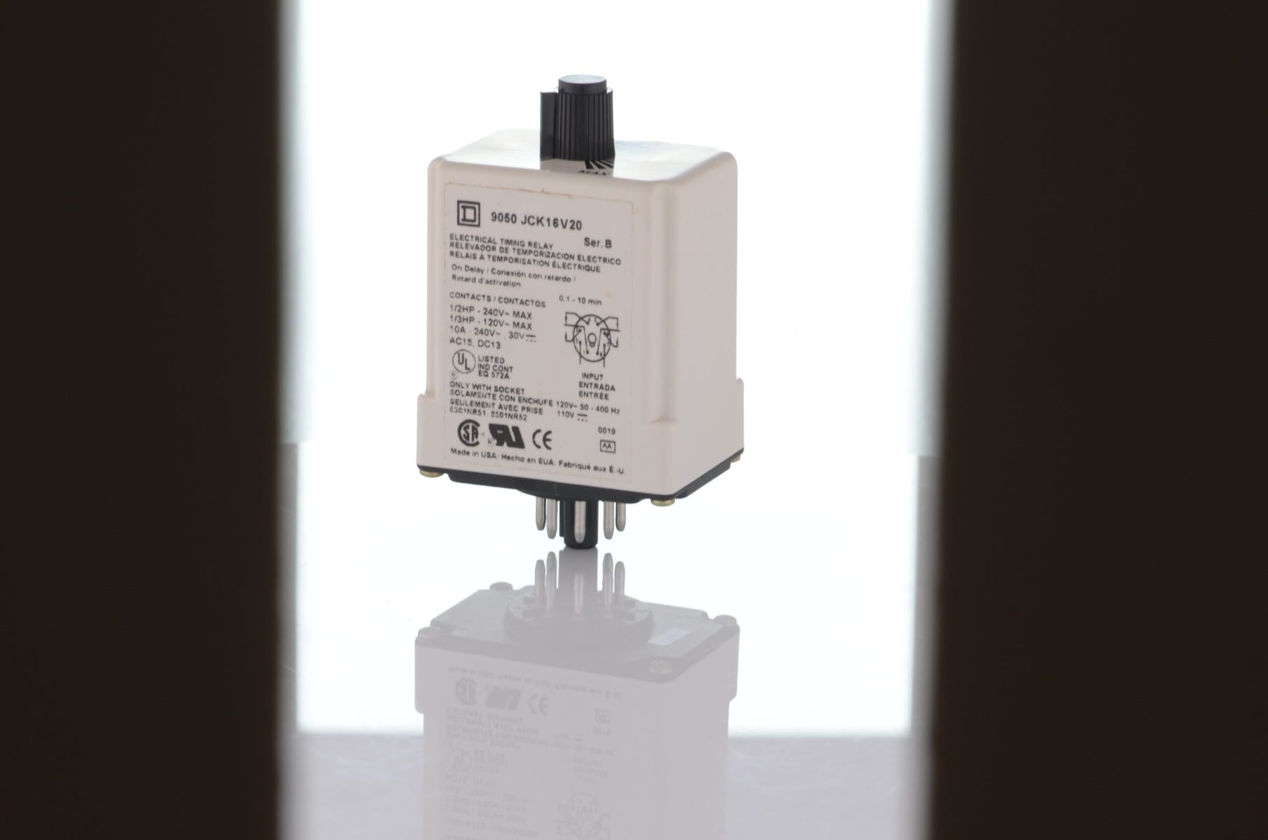 Square D 9050JCK16V20 Timer Relay – SuperBreakers