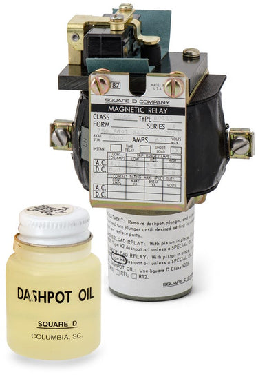 Square D 9055BO111 Dashpot Magnetic Current Relay