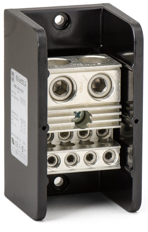 Square D 9080LBA165208 Power Distribution Block