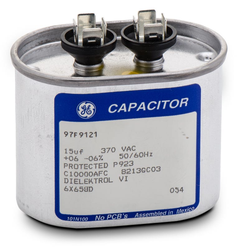 General Electric / GENTAQ 97F9121 Capacitor