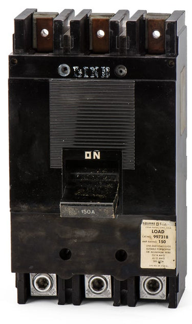 Square D 997318 3 Pole Circuit Breaker
