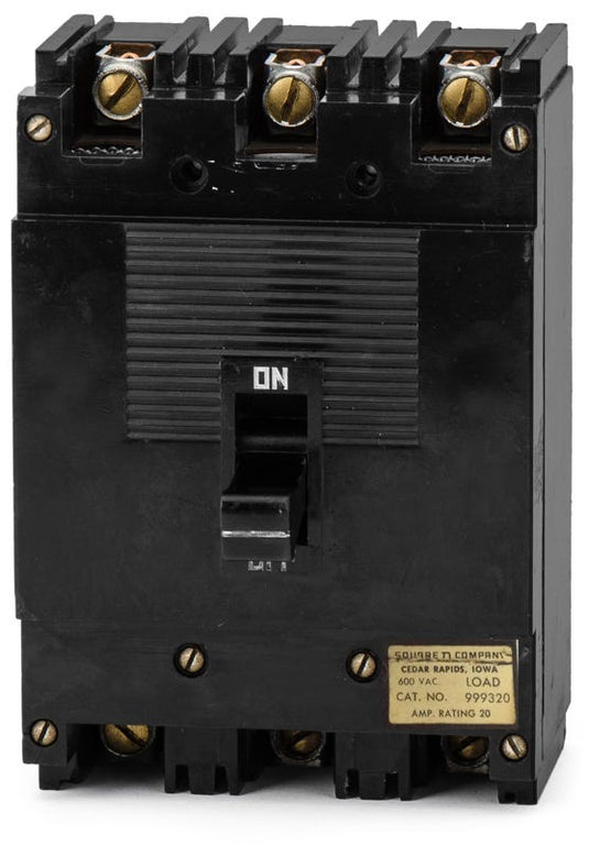 Square D 999320 3 Pole Circuit Breaker