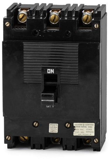 Square D 999350 3 Pole Circuit Breaker