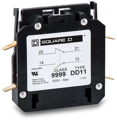 Square D 9999DD11 Auxiliary Contact