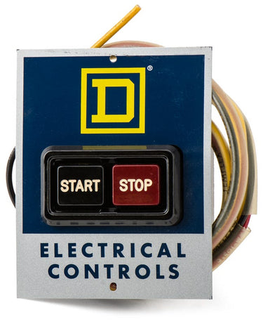 Square D 9999A2 Start / Stop Flush Push Button