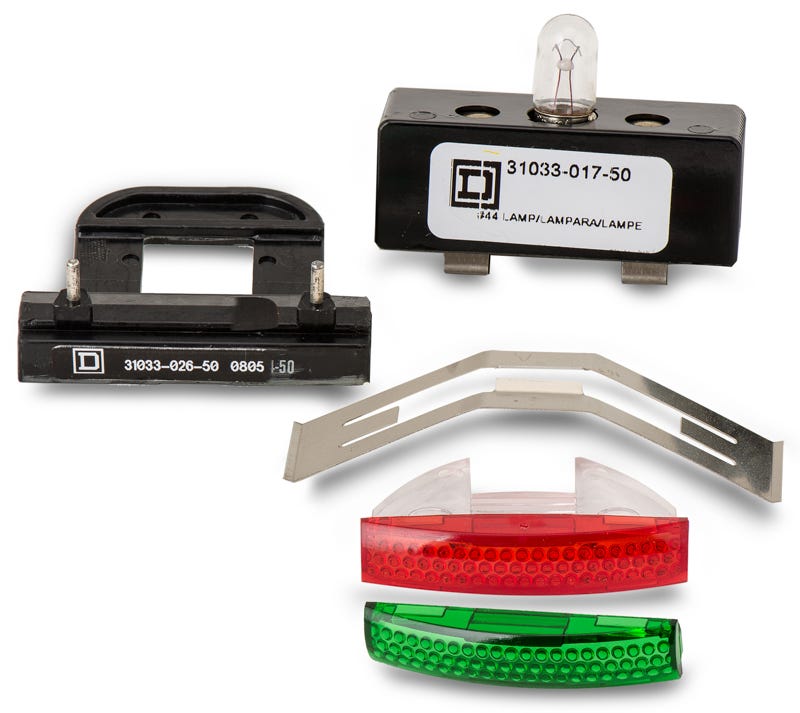 Square D 9999SP2R Pilot Light