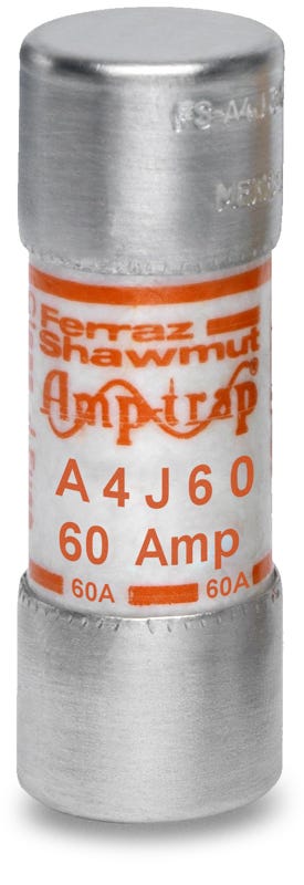 Mersen/Ferraz Shawmut A4J60 Current Limiting Fast Acting Fuse
