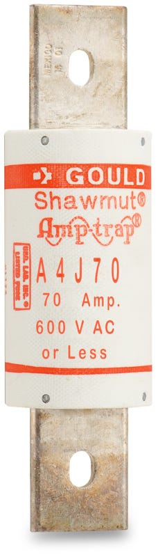 Mersen/Ferraz Shawmut A4J70 Current Limiting Fast Acting Fuse