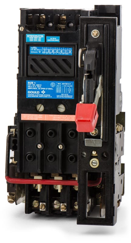 Gould / ITE A821C Unitized Combination Starter