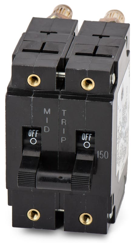 Heinemann AM1P-Z2-3W 2 Pole Circuit Breaker