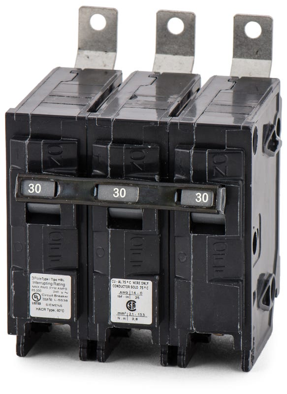 Siemens B330HH 3 Pole Circuit Breaker