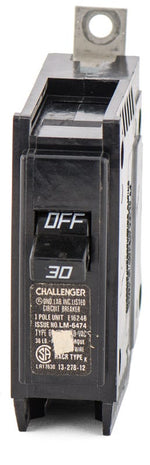 Challenger BQ1C030 1 Pole Circuit Breaker