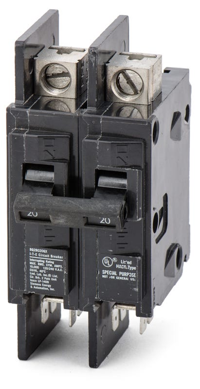 ITE Siemens BQ2B020QX 2 Pole Circuit Breaker
