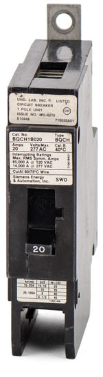 Siemens BQCH1B020 1 Pole Circuit Breaker