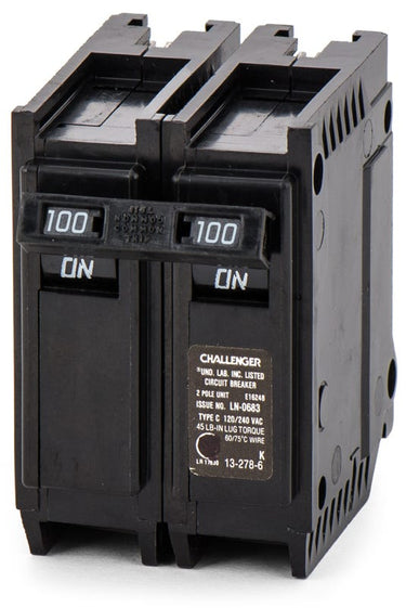 Challenger C2100 2 Pole Circuit Breaker