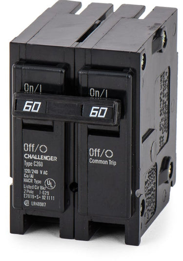 Challenger C260 2 Pole Circuit Breaker