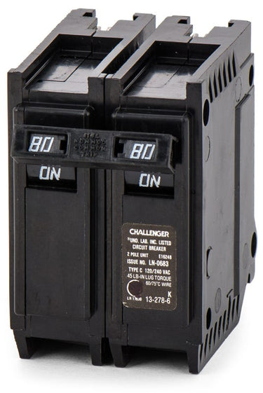 Challenger C280 2 Pole Circuit Breaker