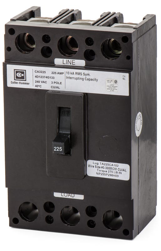 Eaton/Cutler-Hammer CA3225 3 Pole Circuit Breaker
