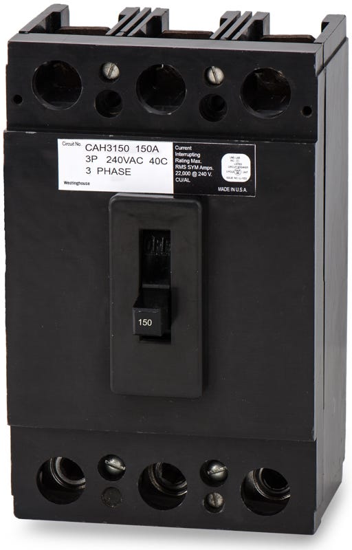 Eaton/Cutler-Hammer CAH3150 3 Pole Circuit Breaker