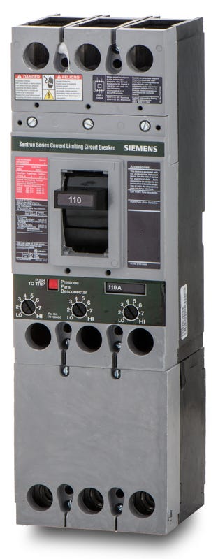Siemens CFD63B110 3 Pole Circuit Breaker