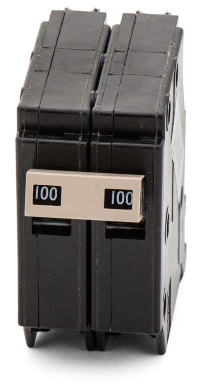 CH2100 Eaton Cutler Hammer 100 Amp 240V 2 Pole Plug In Circuit Breaker CH2100 Eaton Cutler Hammer 100 Amp 240V 2 Pole Plug In Circuit Breaker