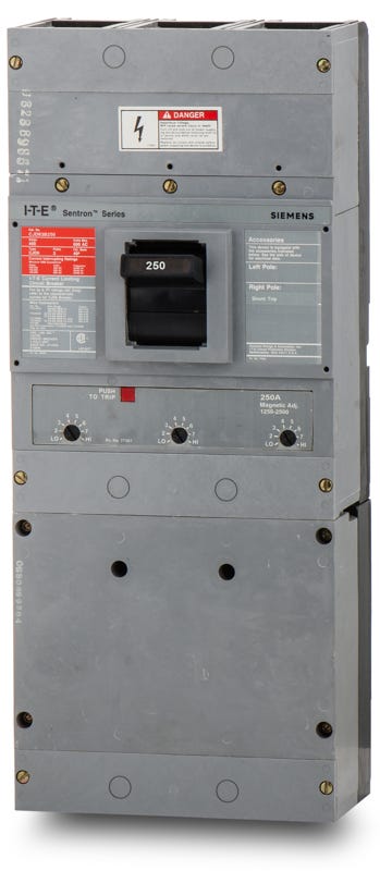 Siemens CJD63B250 3 Pole Circuit Breaker