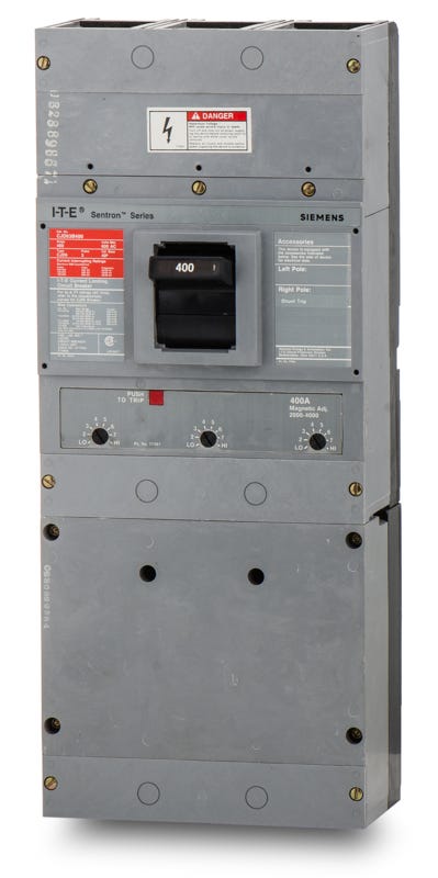 Siemens CJD63B400 3 Pole Circuit Breaker