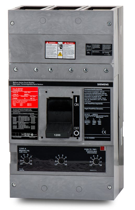Siemens CND63B120H 3 Pole Circuit Breaker