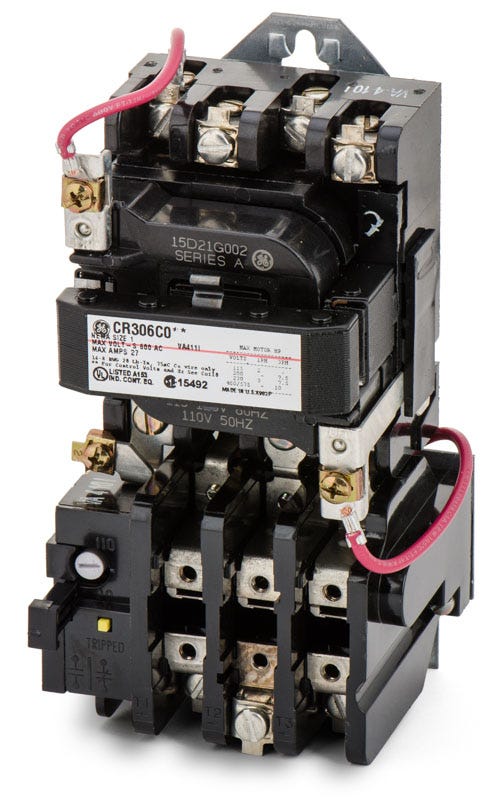 General Electric CR306C003 Starter