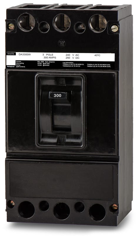 Eaton/Cutler-Hammer DA3300 3 Pole Circuit Breaker