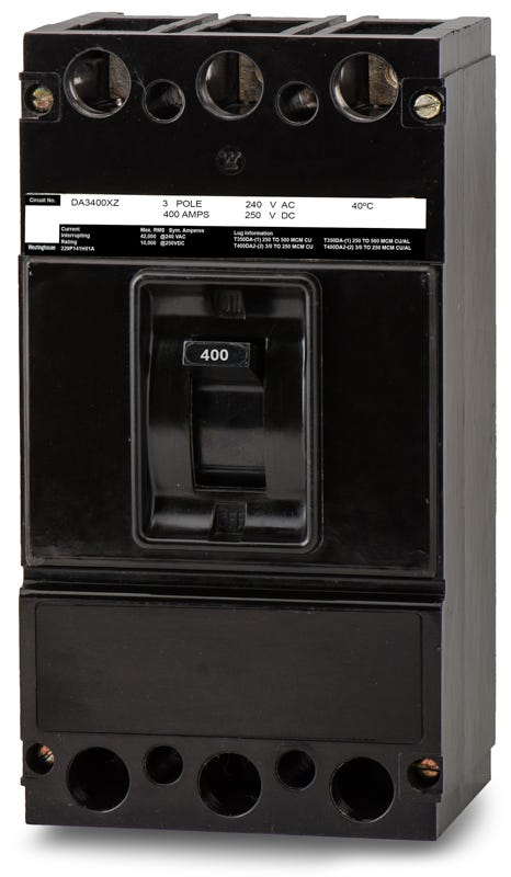 Eaton/Cutler-Hammer DA3400 3 Pole Circuit Breaker