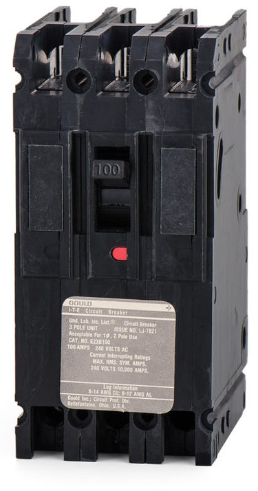 Siemens E23B100 3 Pole Circuit Breaker