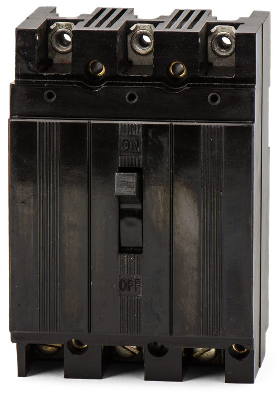 Westinghouse EA3050 3 Pole Circuit Breaker