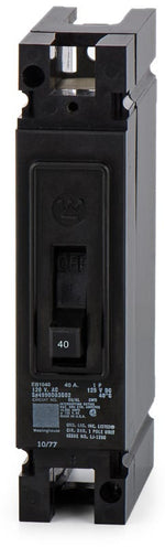 Westinghouse EB1040 1 Pole Circuit Breaker