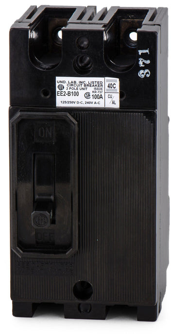 Siemens EE2B100 2 Pole Circuit Breaker