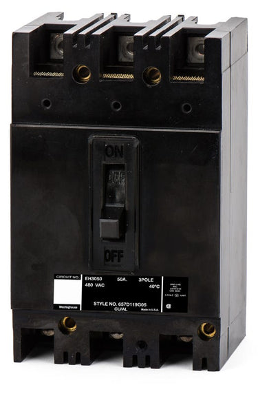 Eaton EH3050 3 Pole Circuit Breaker