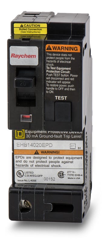 Square D EHB14020EPD 1 Pole Circuit Breaker