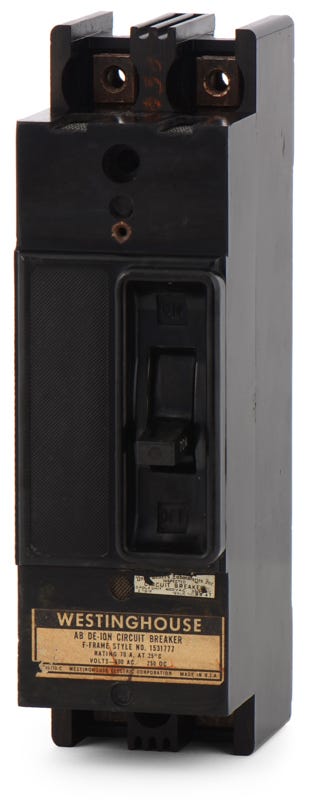 Westinghouse F2070 2 Pole Circuit Breaker