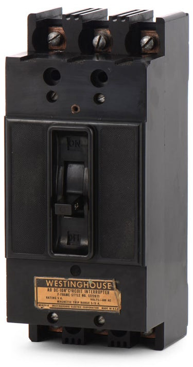 Westinghouse F3005 3 Pole Circuit Breaker