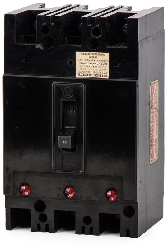 Westinghouse FA3270M 3 Pole Circuit Breaker