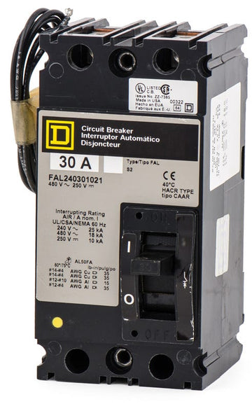 Square D FAL240301021 2 Pole Circuit Breaker