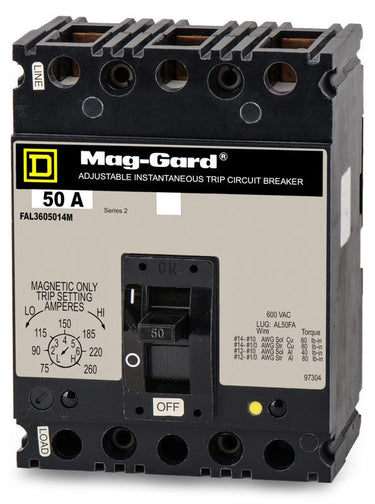 Square D FAL3605014M 3 Pole Circuit Breaker