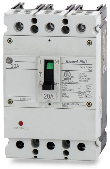 General Electric FBV36TE020RV 3 Pole Circuit Breaker